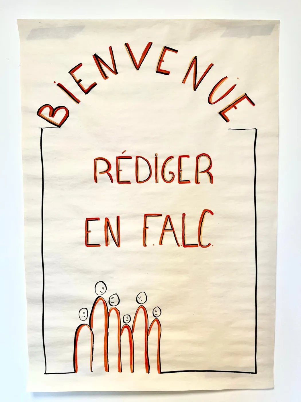 Affiche Rédiger en FALC